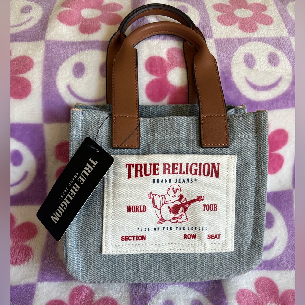 🌸True Religion Mini Tote🌸